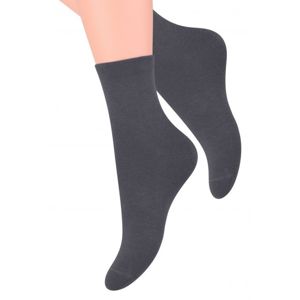 Dámske ponožky 037 dark grey