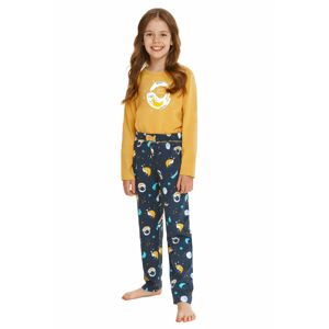 Dievčenské pyžamo 2615 Sarah yellow