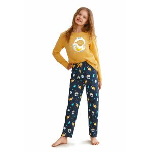 Dievčenské pyžamo 2647 Sarah yellow