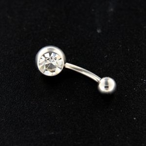 Strieborný piercing 14407