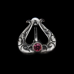 Strieborný piercing 15691