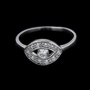 Strieborný prsteň 16558